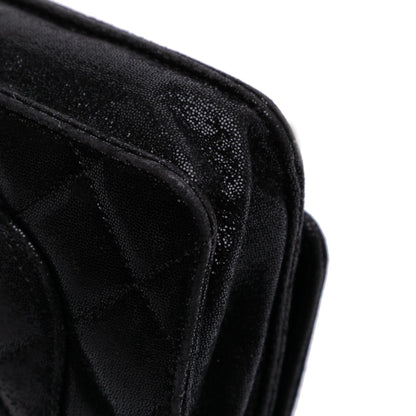 Chanel Sequined Goatskin CC Crystal Wallet On Chain