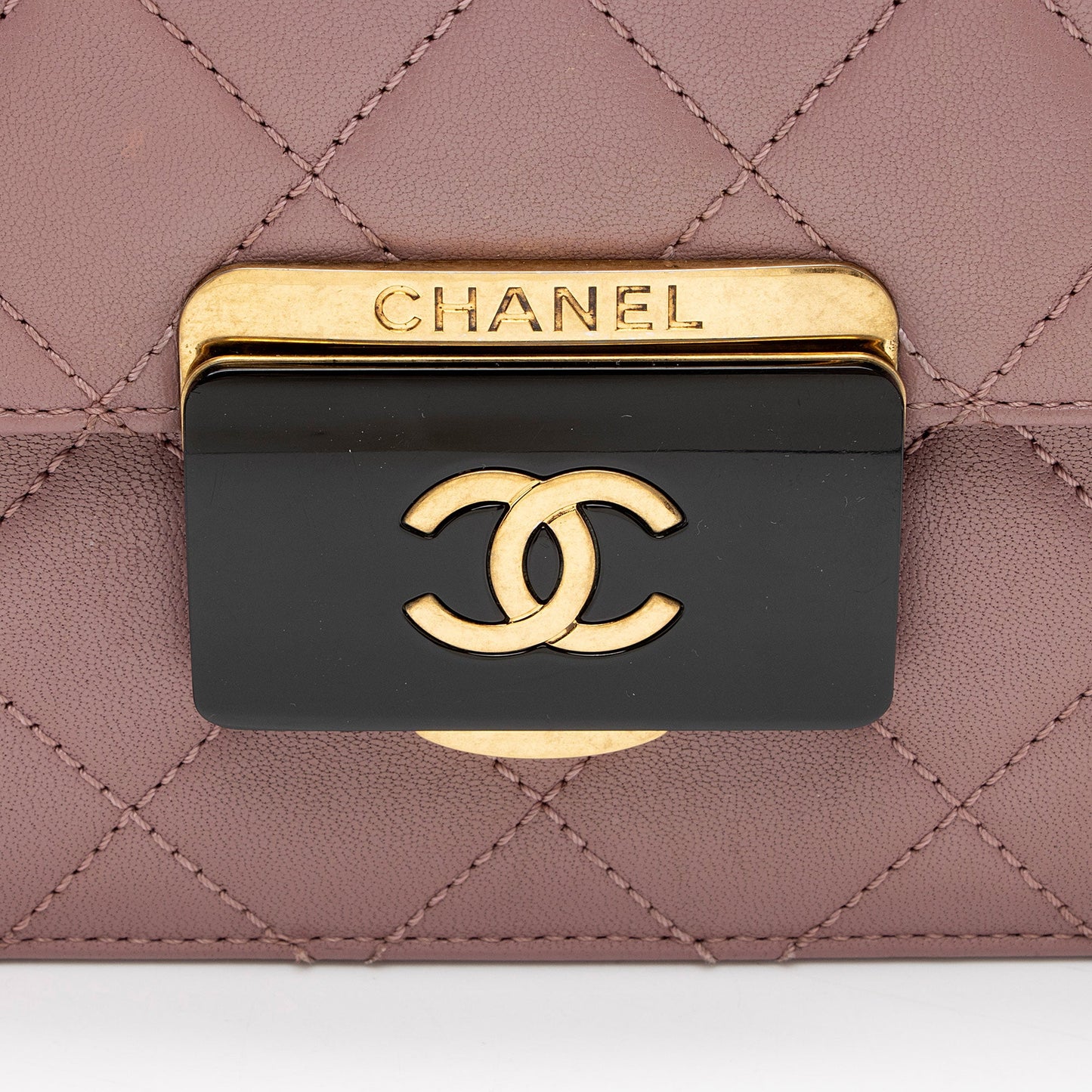Chanel Sheepskin Beauty Lock Medium Flap Bag