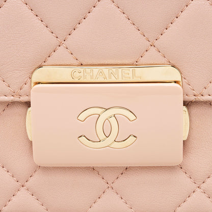 Chanel Sheepskin Beauty Lock Small Flap Bag