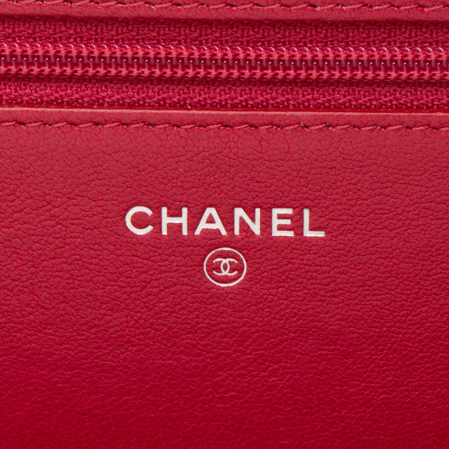 Chanel Sheepskin Mademoiselle Vintage Wallet on Chain
