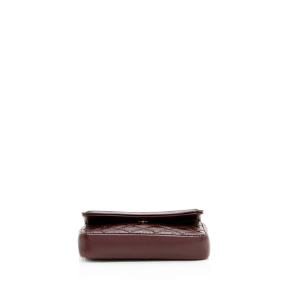 Chanel Shiny Aged Calfskin Flap Belt Bag (SHF-lqkDBp)