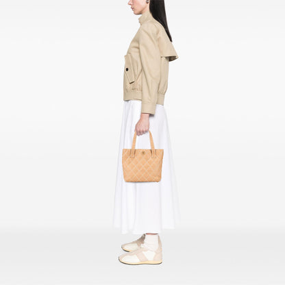 Chanel Small CC Calfskin Wild Stitch Tote