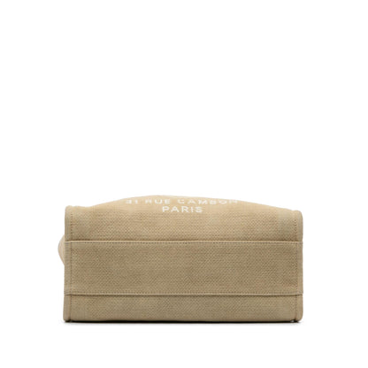 Chanel Small Canvas Deauville Tote (SHG-AeK0SJ)