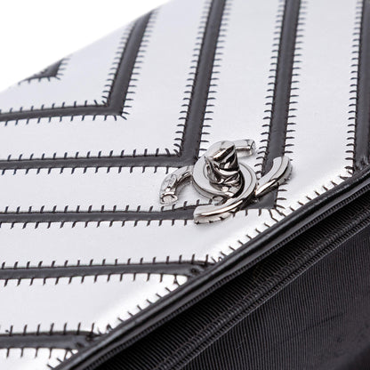 Chanel Small Chevron Lambskin Couture Flap