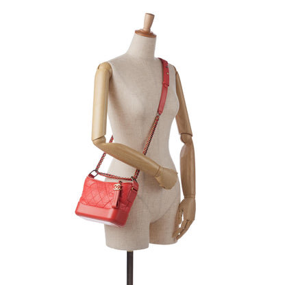 Chanel Small Chevron Lambskin Gabrielle Crossbody