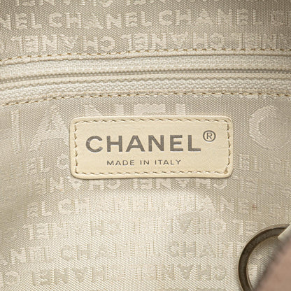Chanel Small Choco Bar Caviar LAX Bowler Bag