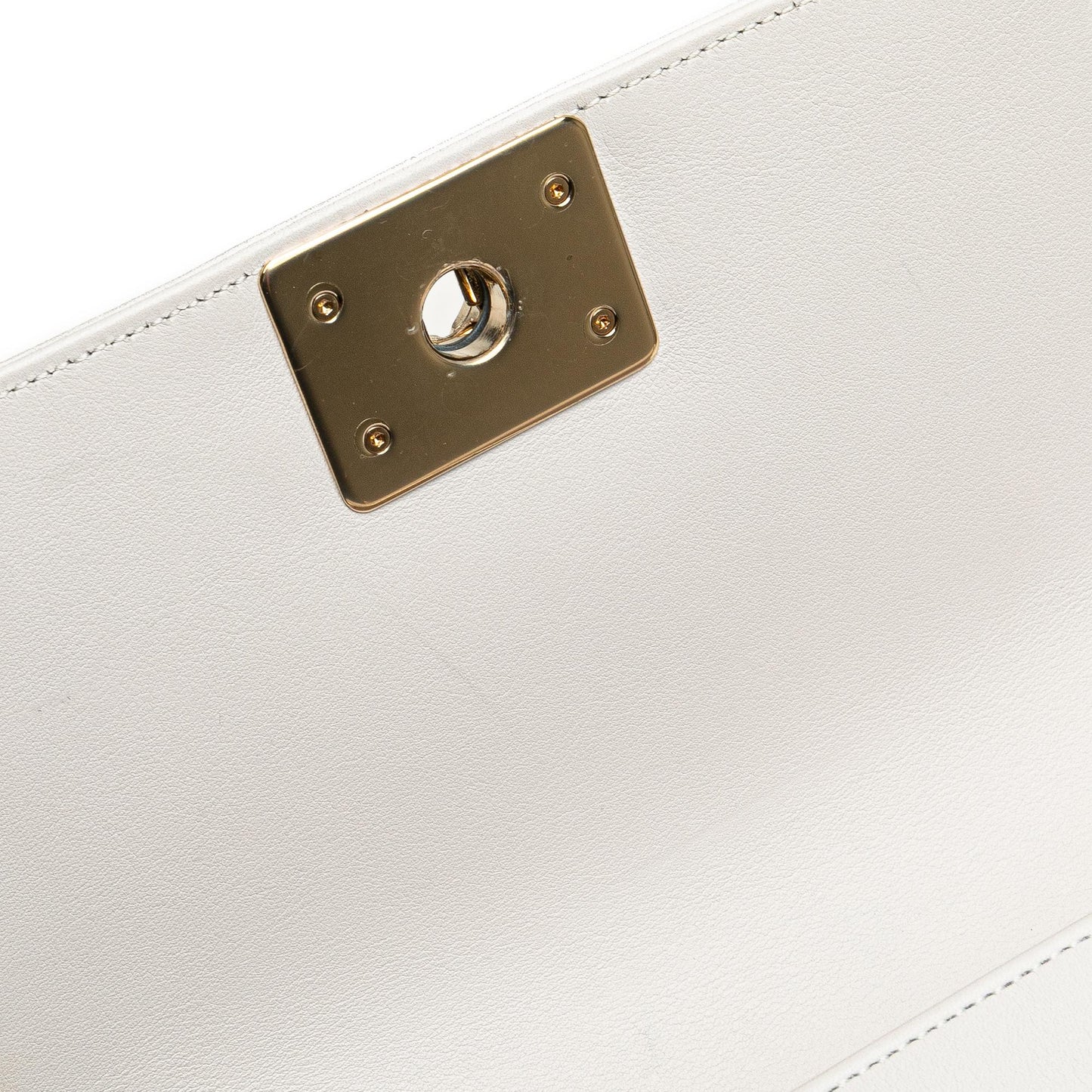 Chanel Small Lambskin Embroidered Boy Flap