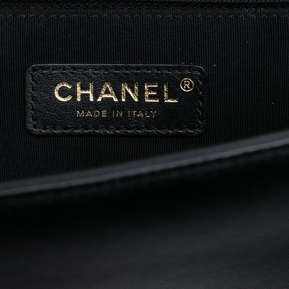 Chanel Small Lambskin Entwined Chain Flap