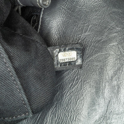 Chanel Small Quilted Aged Calfskin Coco Top Handle Bag