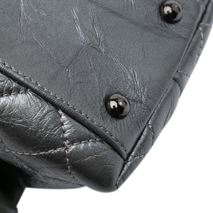 Chanel Small Quilted Aged Calfskin Coco Top Handle Bag