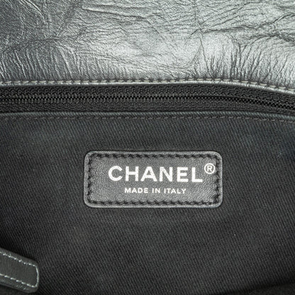 Chanel Small Quilted Aged Calfskin Coco Top Handle Bag