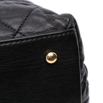 Chanel Small Quilted Calfskin Chain Me Tote