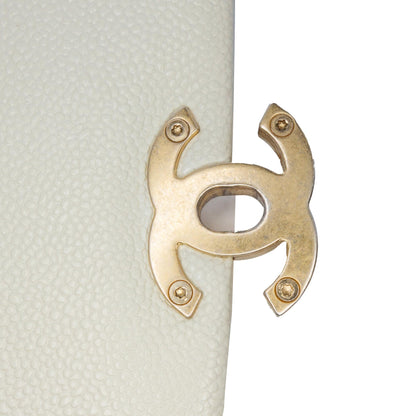 Chanel Small Quilted Caviar Chain Melody Flap