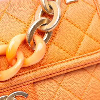 Chanel Small Quilted Caviar Sunset On The Sea Flap