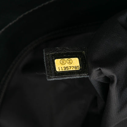 Chanel Small Quilted Coated Canvas Paris Biarritz Tote