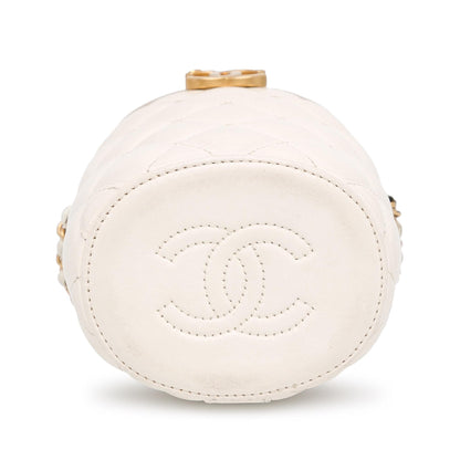 Chanel Small Quilted Lambskin Crown Box Bag