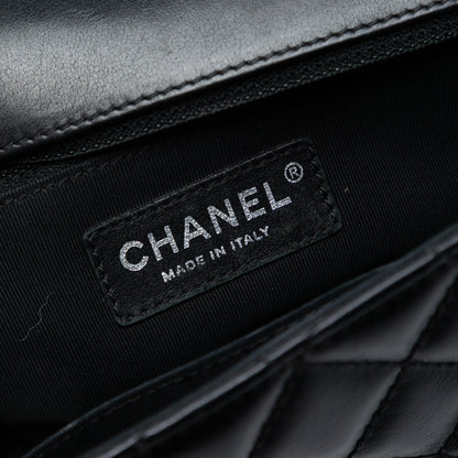 Chanel Small Quilted Lambskin Mademoiselle Chic Flap