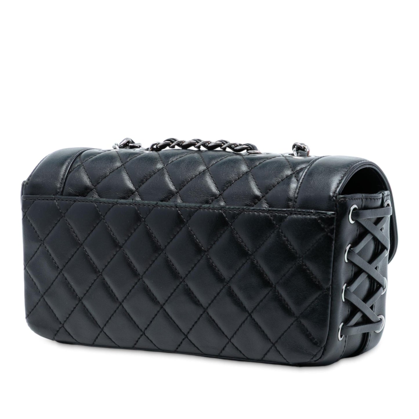 Chanel Small Quilted Lambskin Mademoiselle Chic Flap