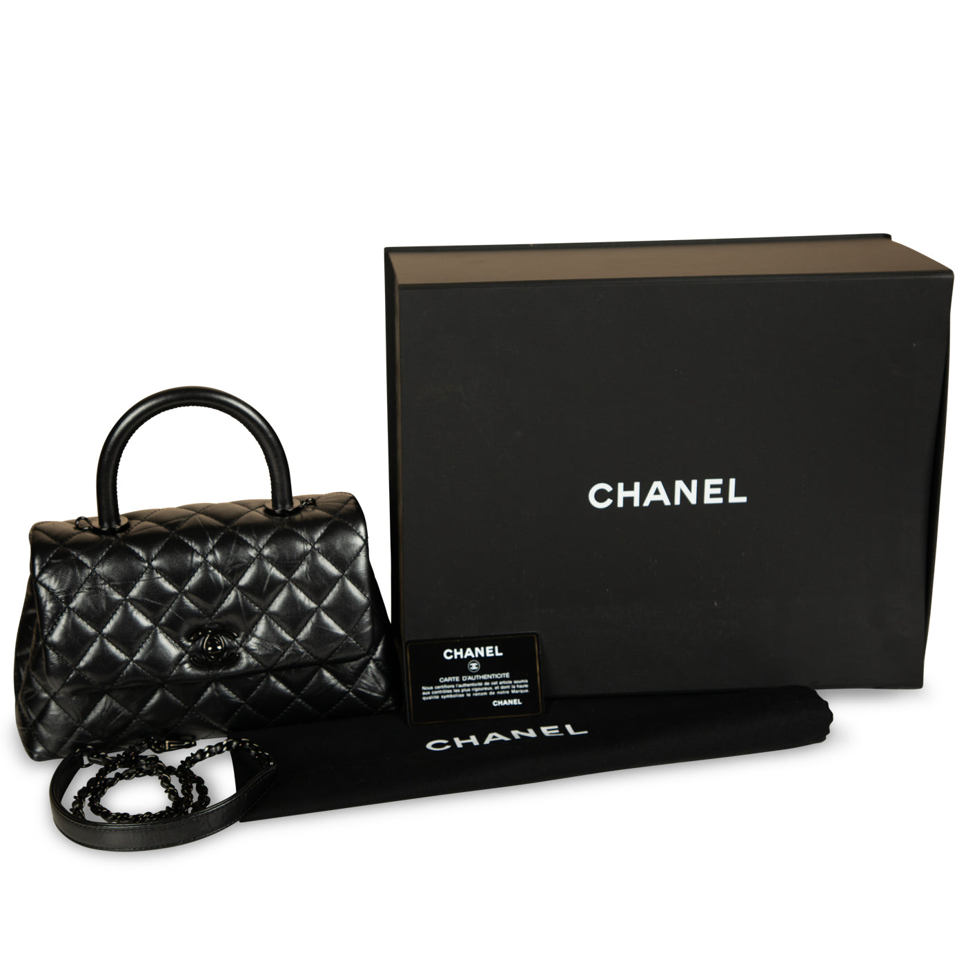 Chanel Coco Handle Flap Bag - Small