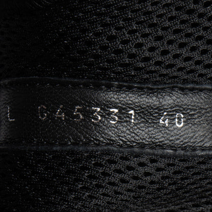 Chanel Suede CC Sneakers - Size 10 / 40
