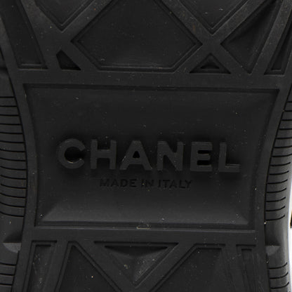 Chanel Suede CC Sneakers - Size 10 / 40