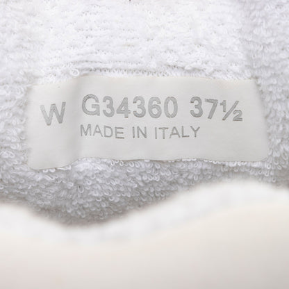 Chanel Suede Calfskin CC Sneakers - Size 7.5 / 37.5 (SHF-nLOm4F)