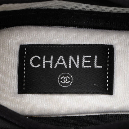 Chanel Suede Mesh CC Cap Toe Sneakers - Size 10 / 40