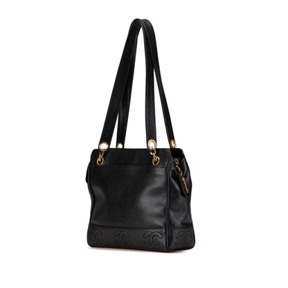 Chanel Triple CC Caviar Shoulder Bag