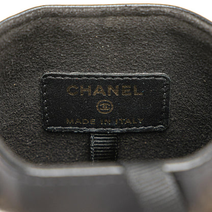 Chanel Tweed Chain Around Phone Holder