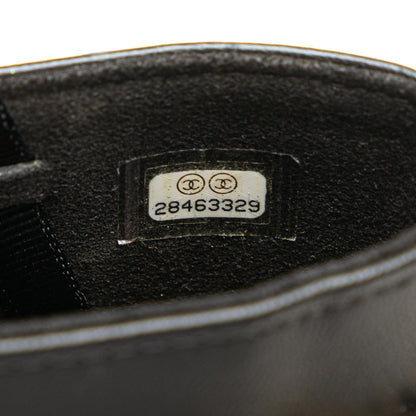 Chanel Tweed Chain Around Phone Holder
