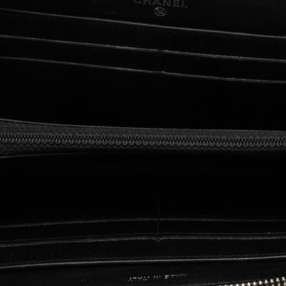 Chanel Tweed Deauville Continental Wallet