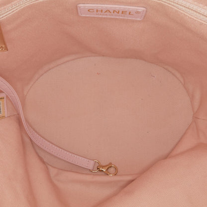 Chanel Tweed Deauville Drawstring Bucket Bag (SHG-2B1zbV)