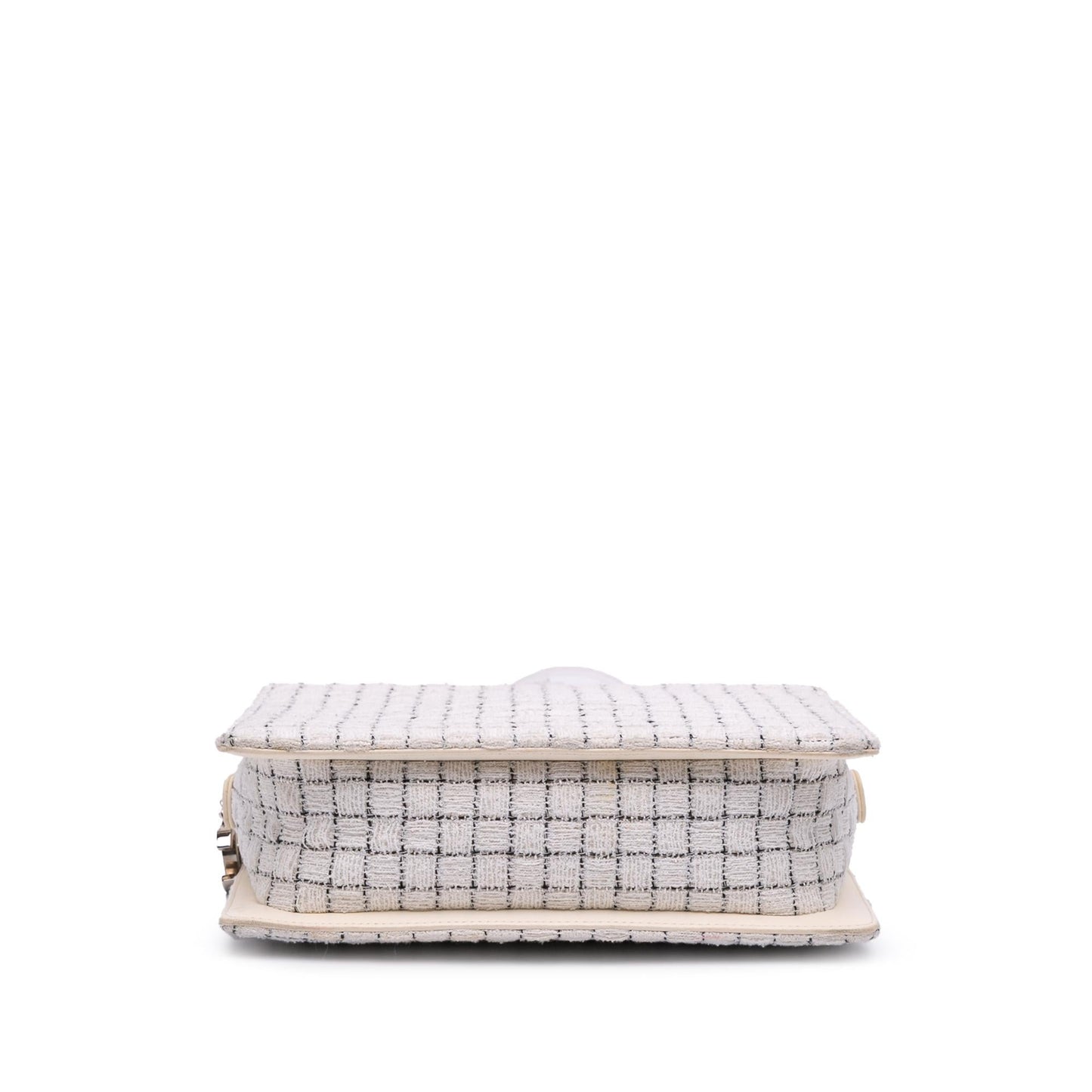 Chanel Tweed and Resin Zipped Shopping Bag