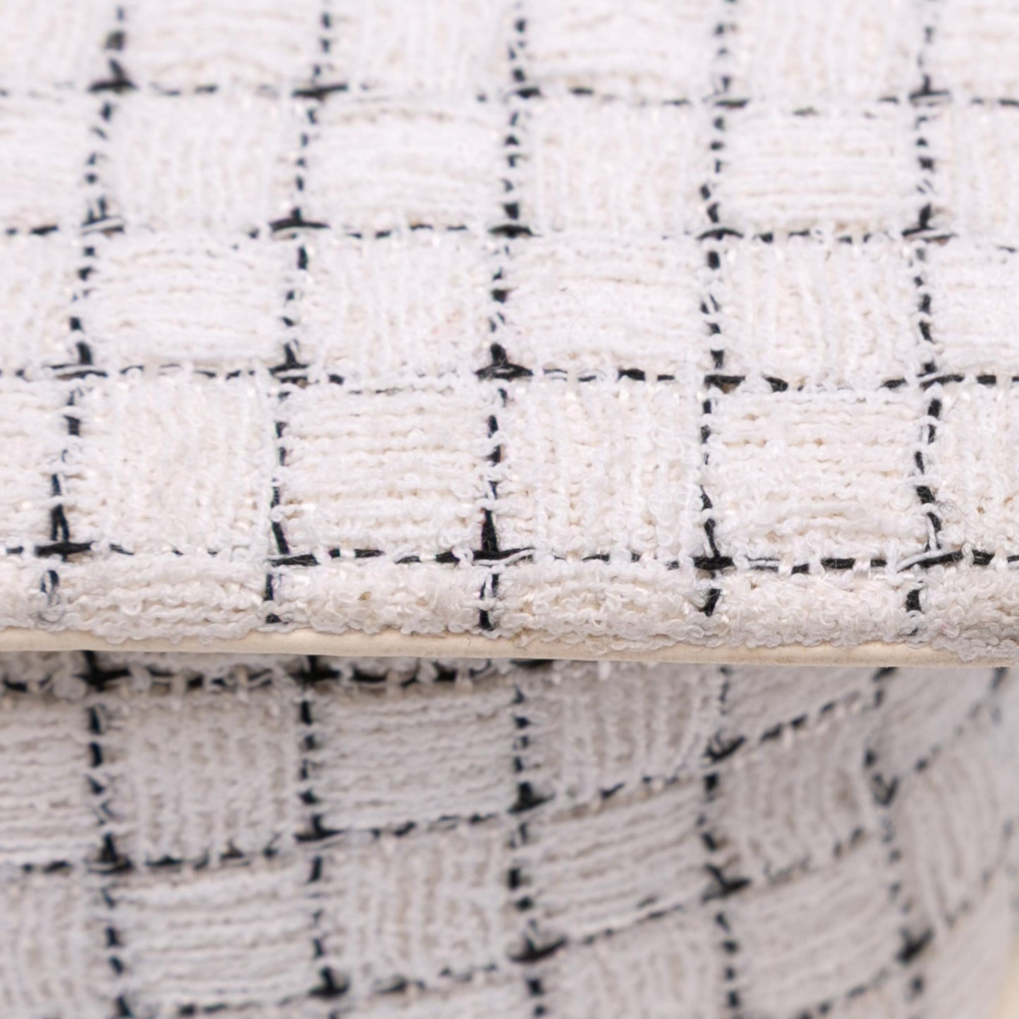 Chanel Tweed and Resin Zipped Shopping Bag
