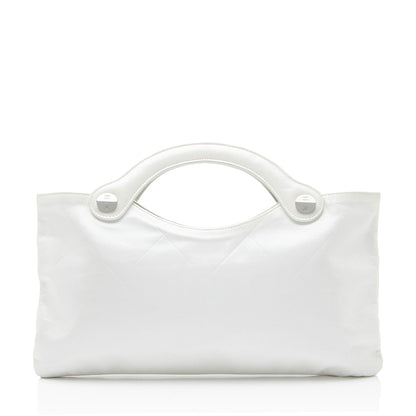 Chanel Vintage Calfskin Flat Tote - FINAL SALE