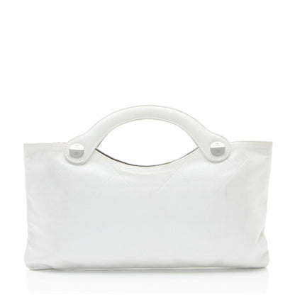 Chanel Vintage Calfskin Flat Tote - FINAL SALE