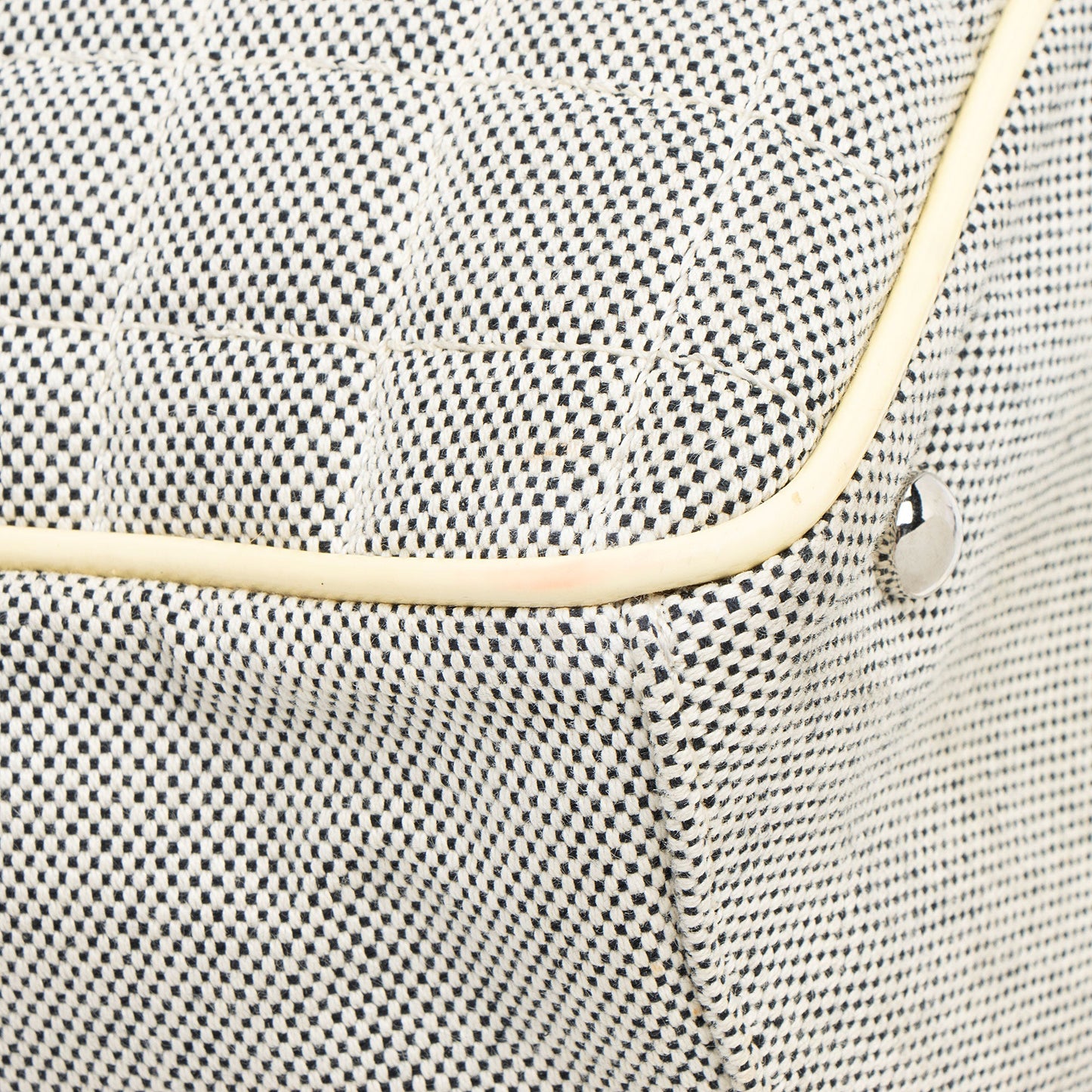 Chanel Vintage Canvas Camellia No. 5 Tote