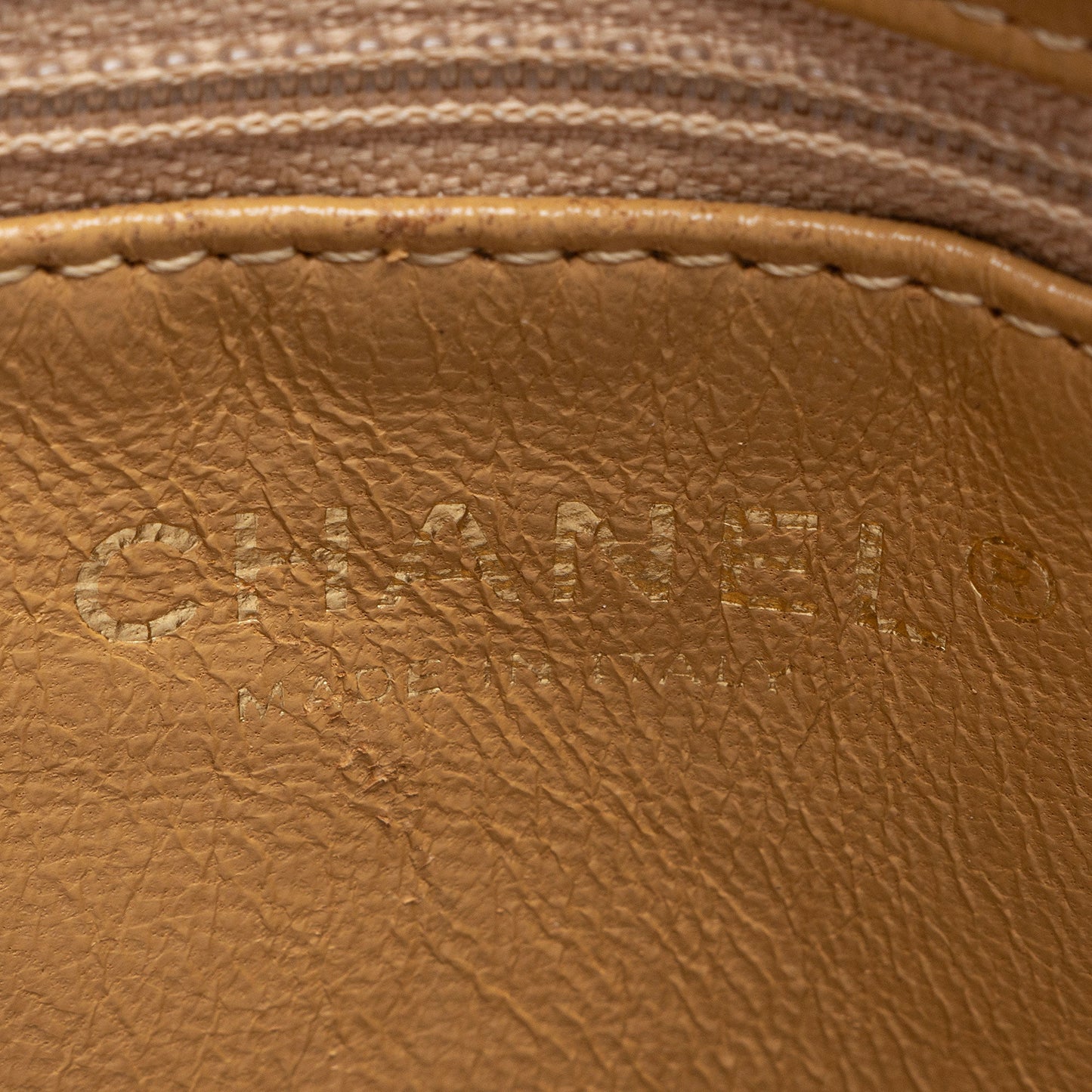 Chanel Vintage Caviar Leather Medallion Tote
