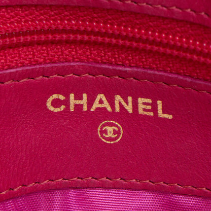 Chanel Vintage Caviar Leather Timeless CC Small Clutch