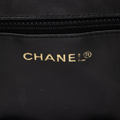 Chanel Vintage Caviar Leather Vanity Train Case