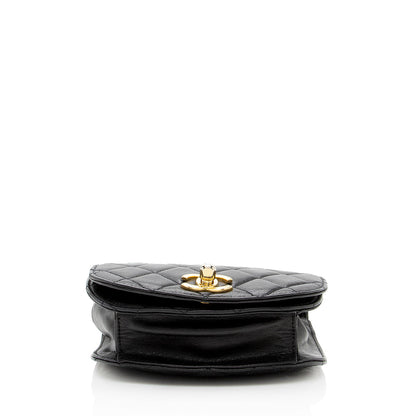 Chanel Vintage Lambskin CC Belt Bag - Size 32 / 80 (SHF-18329)