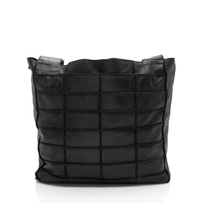 Chanel Vintage Lambskin Patchwork Tote