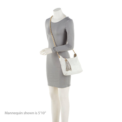 Chanel Vintage Lambskin Tassel Shoulder Bag (SHF-20875)