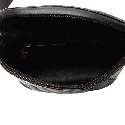 Chanel Vintage Patent Leather Belt Bag - Size 32 / 80