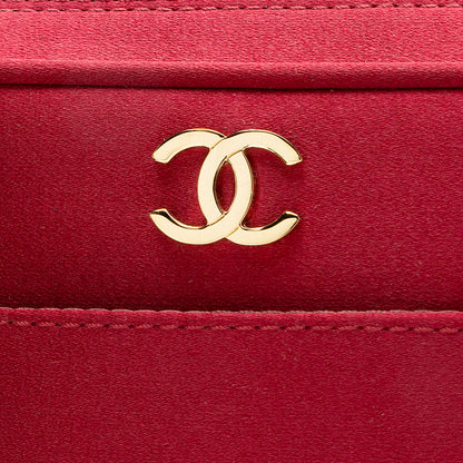 Chanel Vintage Satin Ribbon Small Shoulder Bag (SHF-19278)