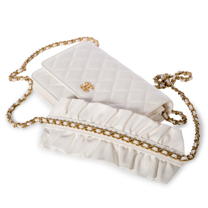 Chanel Fringed Wallet on Chain - Lambskin