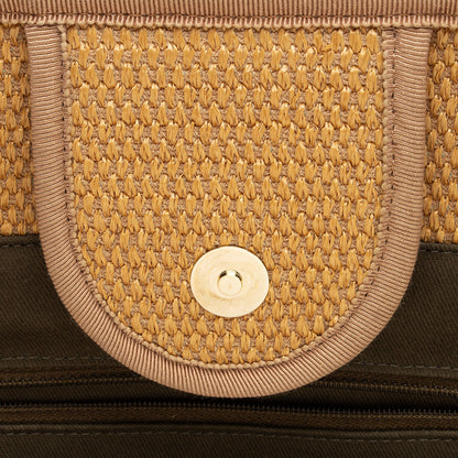 Chanel Woven Straw Deauville Medium Tote (SHF-ZWTbfx)