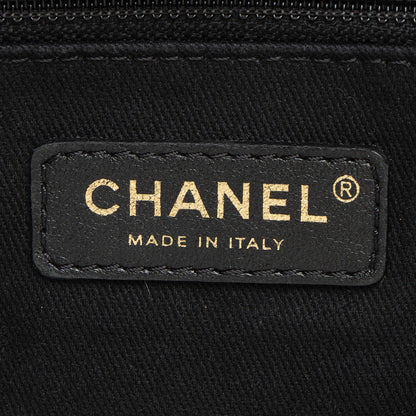 Chanel Woven Straw Deauville Medium Tote