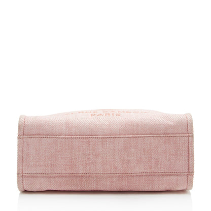 Chanel Woven Straw Deauville Small Tote