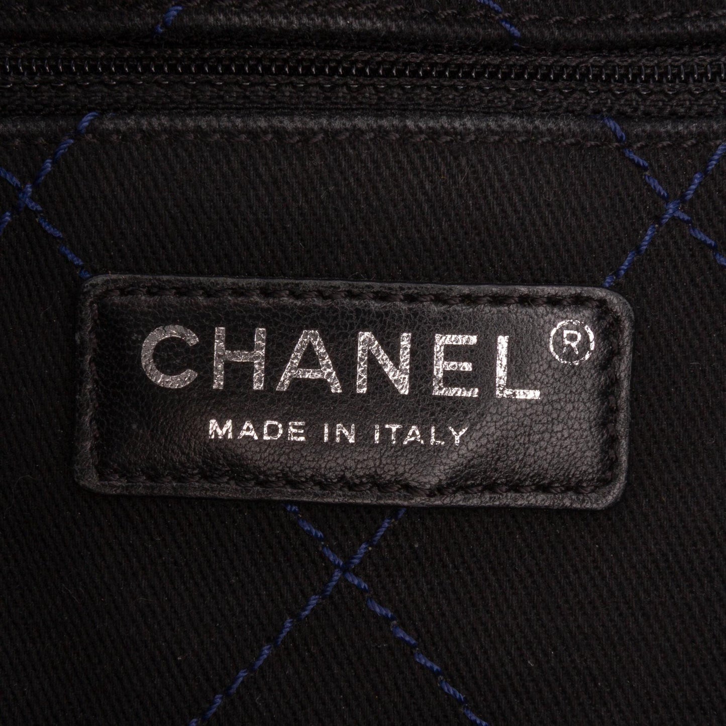 Chanel XL Quilted Caviar Shopping Fever Tote
